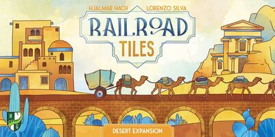 Horrible Guild  Rail Road Tiles Desert Expansion