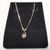 Yellow Gold 14k  Pandora Box Necklace With Lab Diamond Pendant Sz:18"