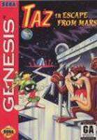 Sega Genesis Game Taz In Escape From Mars 