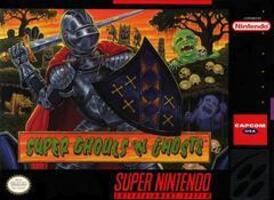Snes Game Super Ghouls 'N Ghosts