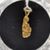 Yellow Gold 22k Nugget Pendant 
