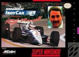 Snes Game Newman Haas Indycar Featuring Nigel Mansell
