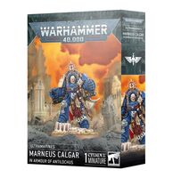 Warhammer 40k Ultramarines - Marneus Calgar In Armour Of Antilochus