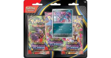 Pokemon Cards Mega Evolution Phantasmal Flames 3 Pack Blister
