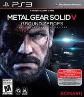 PS3 Game Metal Gear Solid V Ground Zeroes 