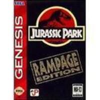 Sega Genesis Game Jurassic Park Rampage Edition