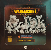 Warmachine / Hoards Southred Kriels Fire Tongue Warriors - Command Cadre Set