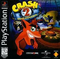 PS1 Game Crash Bandicoot 2 Cortex Strikes Back